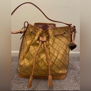 Dooney & Bourke yellow print